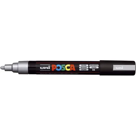 Posca Marker UNI POSCA PC-5M silber