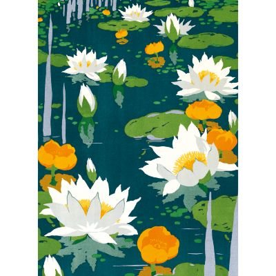 Kew Gardens Water Lilies Card