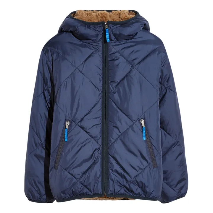 Bellerose Blouson Reversible Doudou Helmut | Bleu nuit