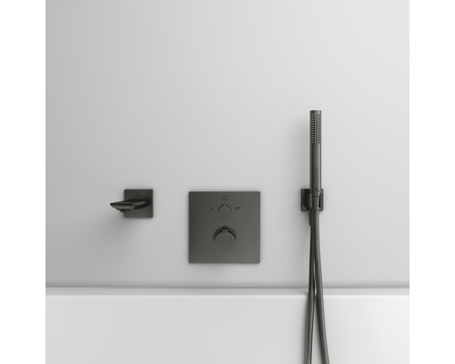 Ideal Standard Idealrain Atelier handdouche, rond Ø 25 mm, magnetisch grijs BC774A5