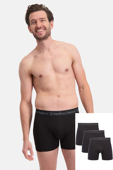 Bamboo basics zwarte heren ondergoed