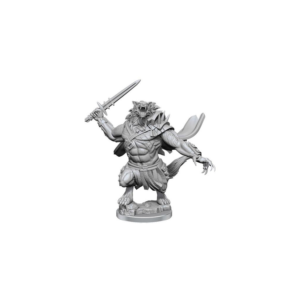 Magic the Gathering Deep Cuts Unpainted Miniatures: Arlinn Kord & Tovolar