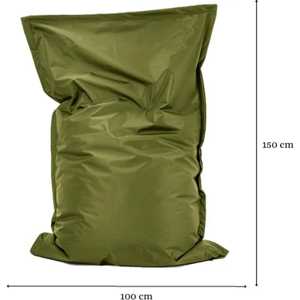 Bobbel Home Ruime zitzak Kussen Nylon 100x150cm