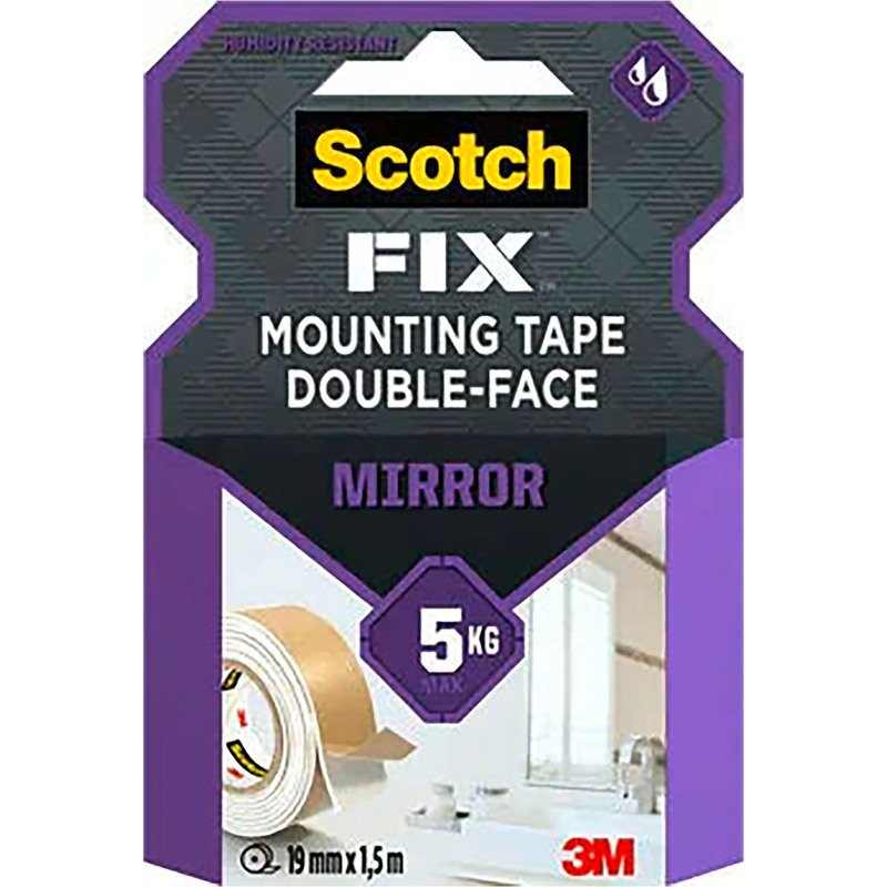 Ruban de fixation double-face Scotch-Fix™ Mirror