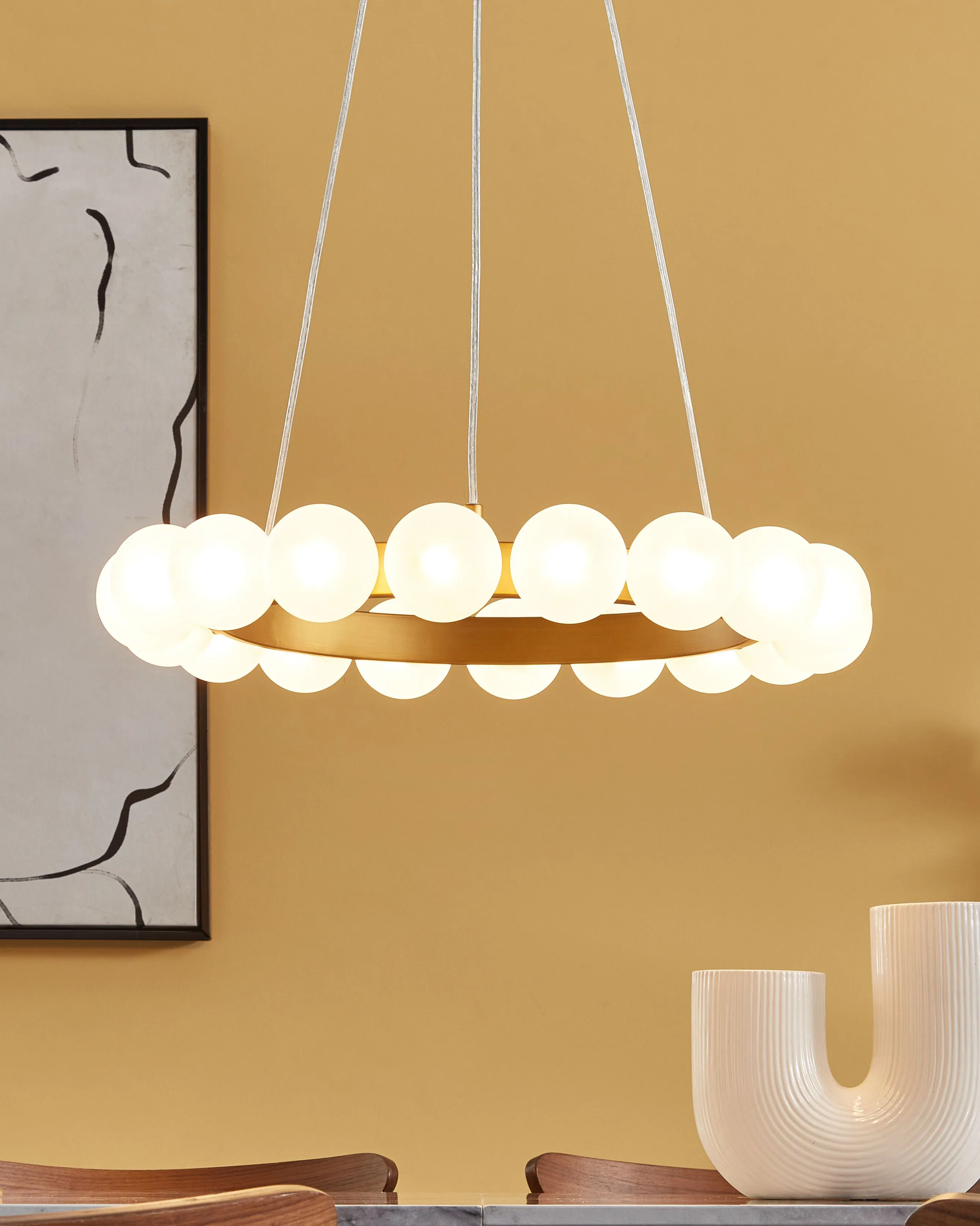 Hanglamp GEORGES Metaal Goud
