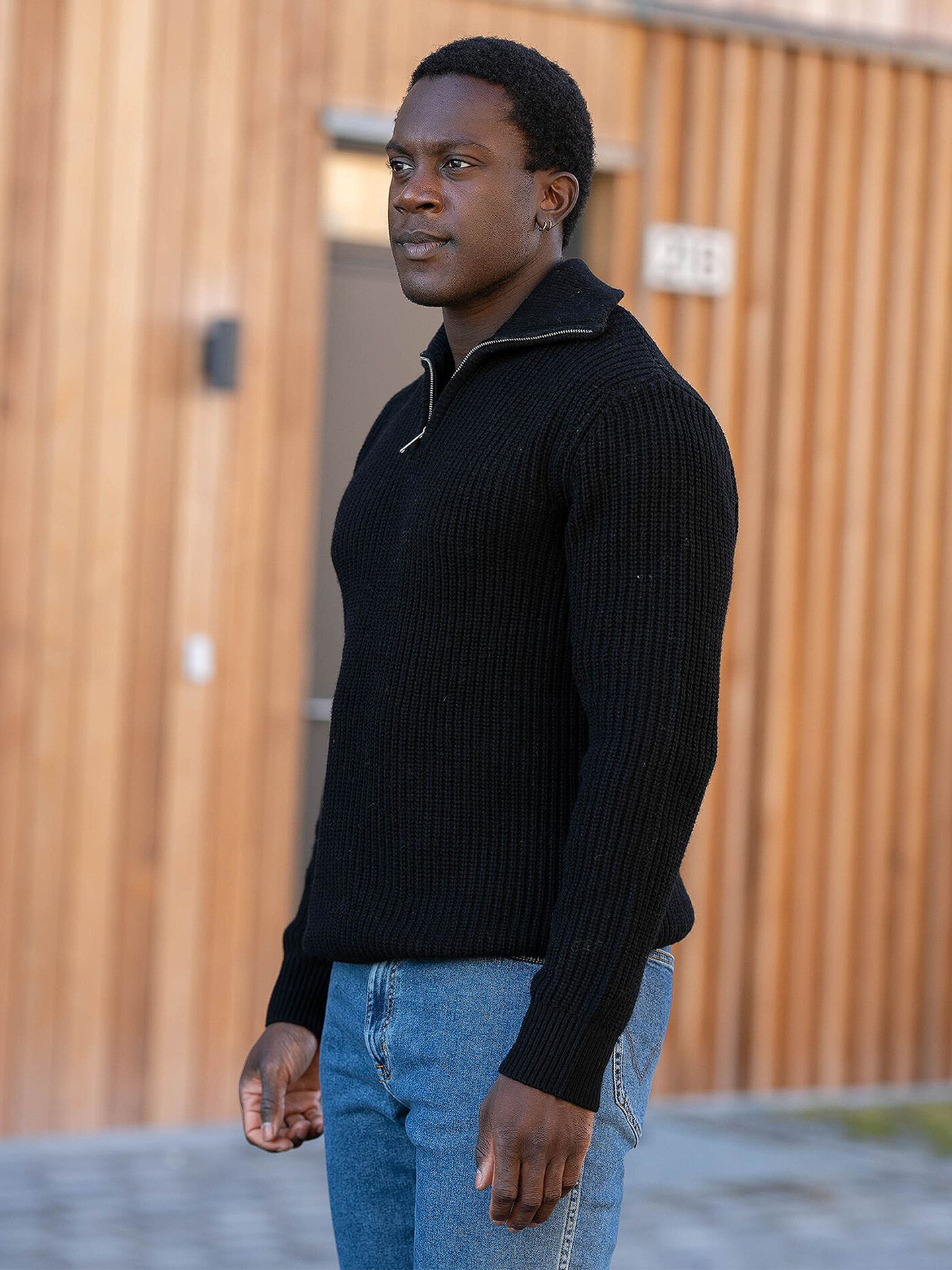 Land Long Sleeve Knit Half Zip