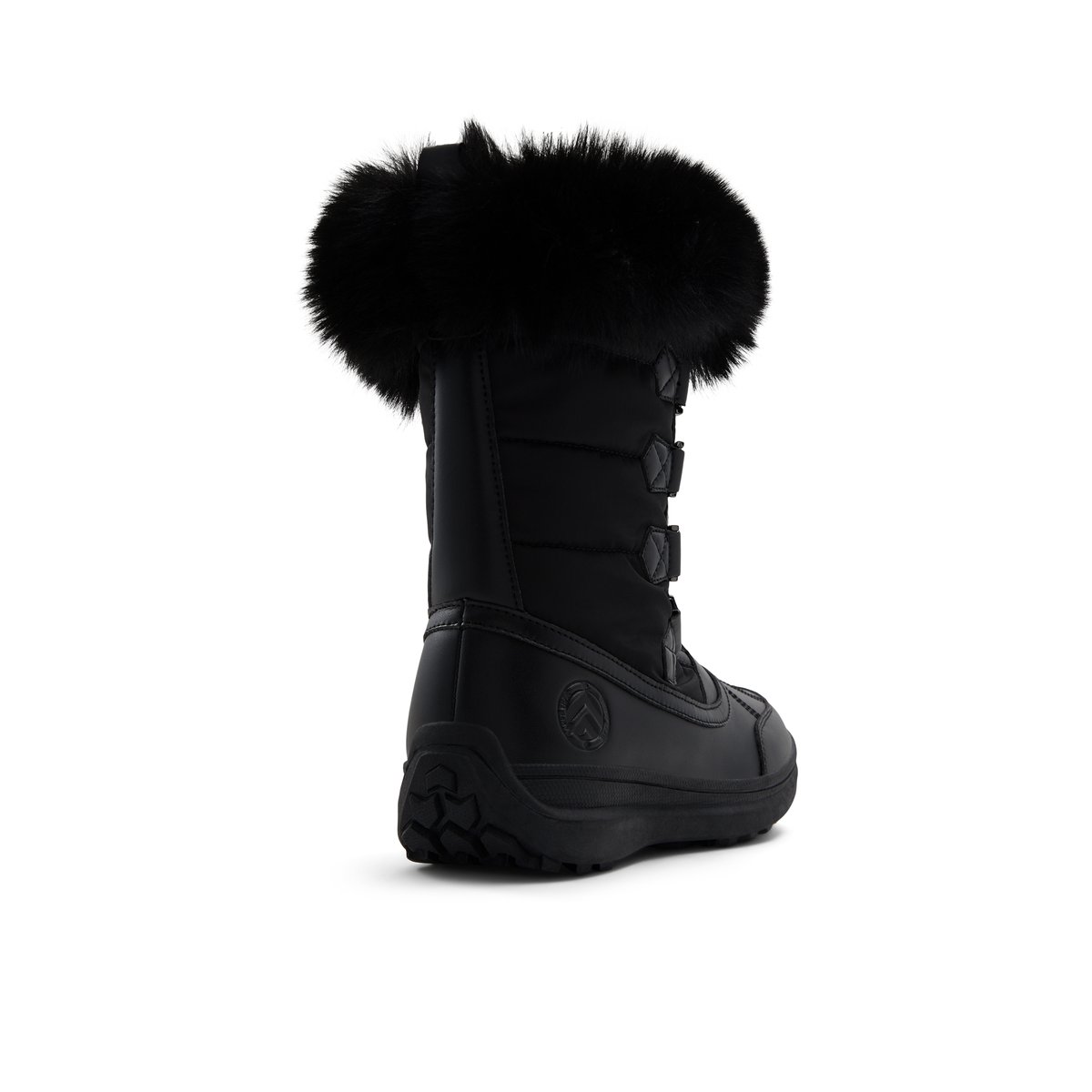 BANFF TRAIL-Manessi-Bottes d'hiver - Semelle tracteur - Noir