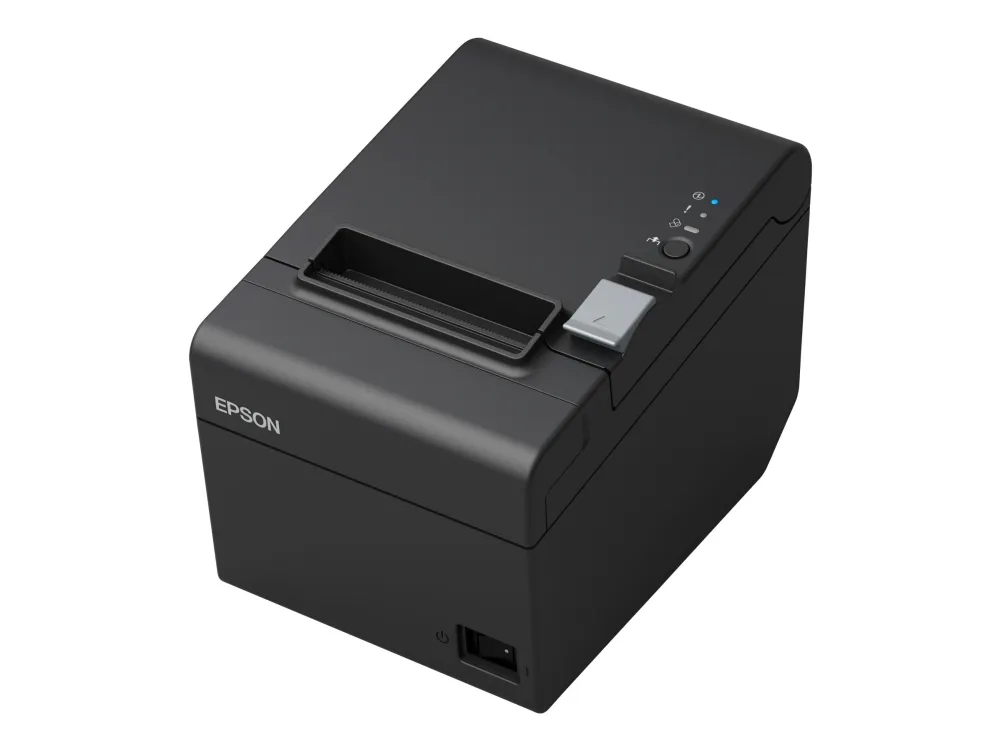 Epson TM T20III - Kvitteringsprinter - termisk linje - Rulle (7,95 cm) - 203 x 203 dpi - op til 250 mm/sek. - LAN - skærer - sort