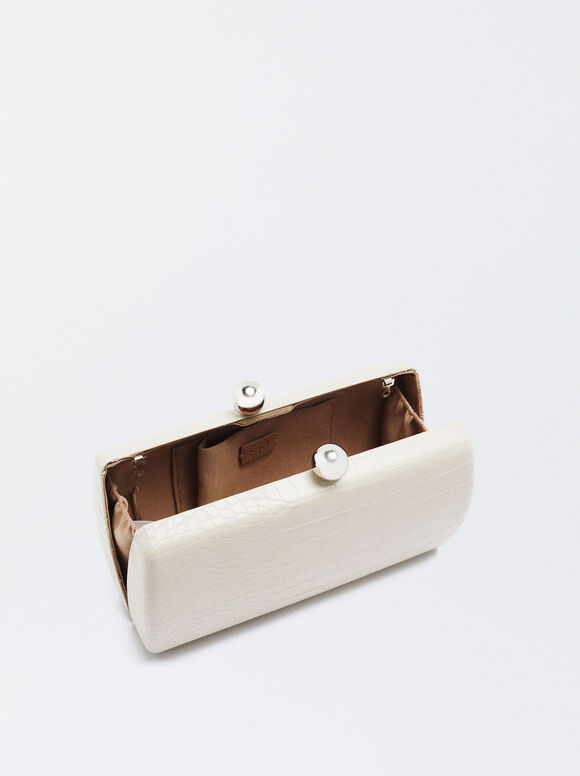 Clutch Fiesta Com Animal Grabado - Raw