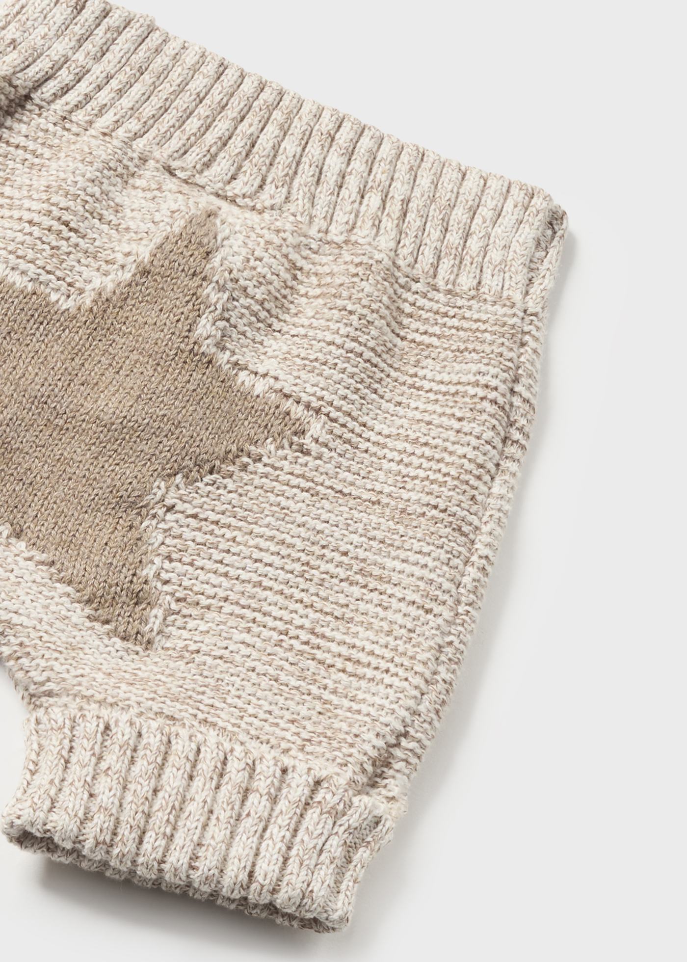 Conjunto de malha de algodão Better Cotton de 3 peças para recém-nascido