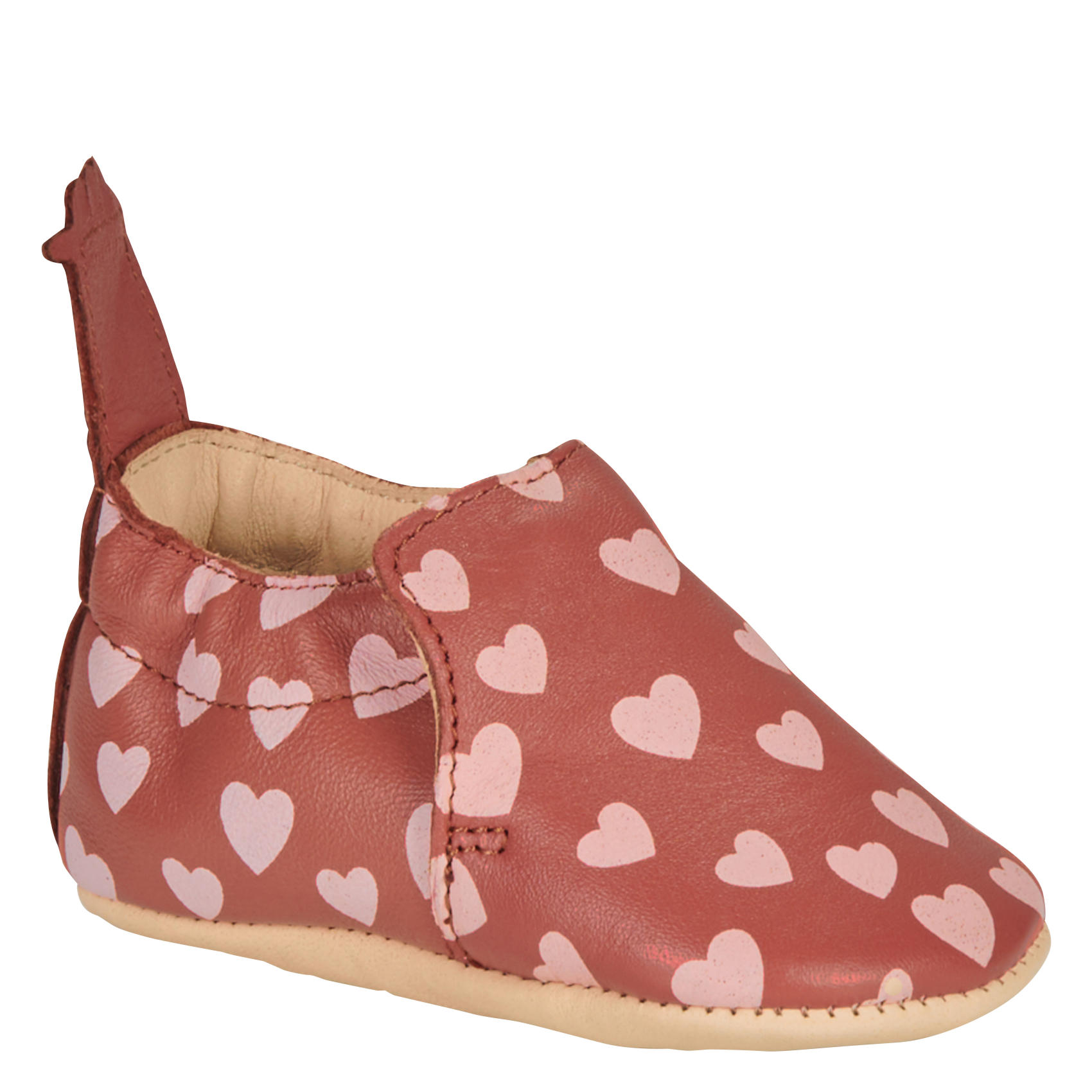 MY BLUMOO - Chaussons en cuir | Marron