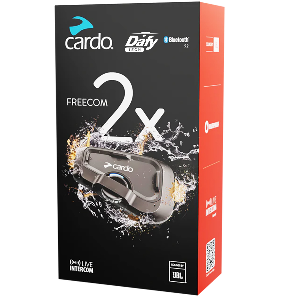 Cardo - Intercom Freecom 2X Solo Dafy Noir