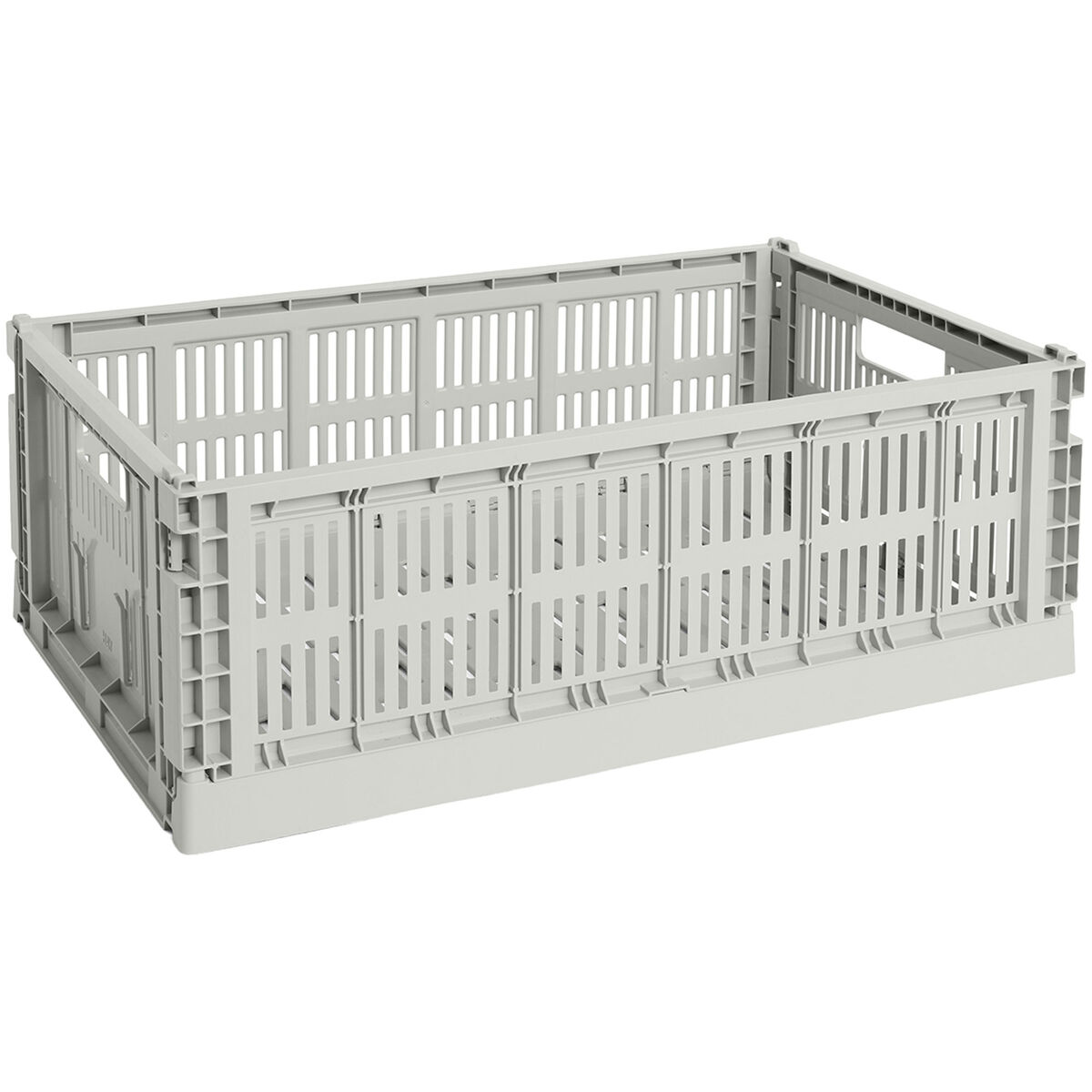 HAY Colour Crate Large oppbevaringsboks, grey