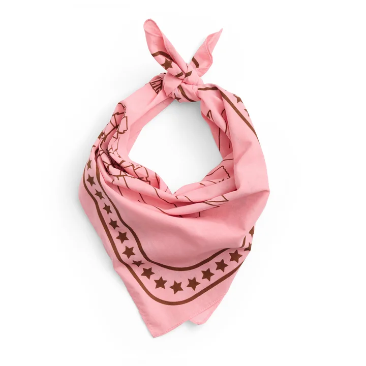 HAY - Dogs Hundetuch, recycelt, 55 x 55 cm, rosa