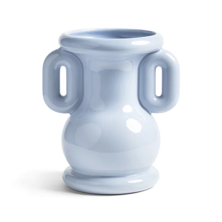 &klevering - Amfora Vase, H 26,5 cm, hellblau
