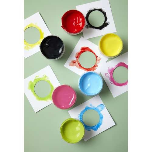PÉBÉO Tactilcolor Fingermalfarbe Set für Textilien