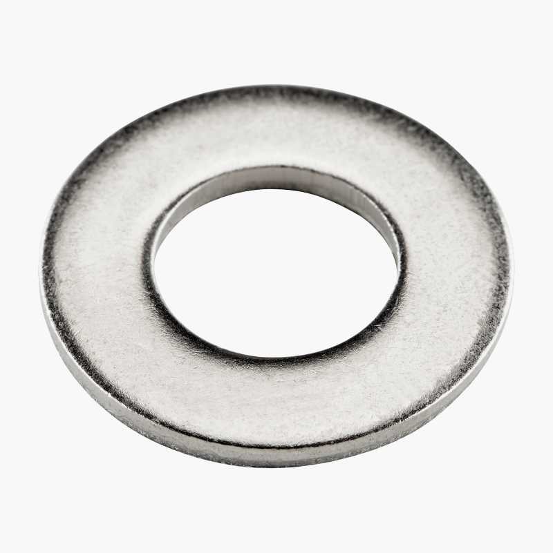 Rund skive M10 x 20 mm, A4, 25 stk.