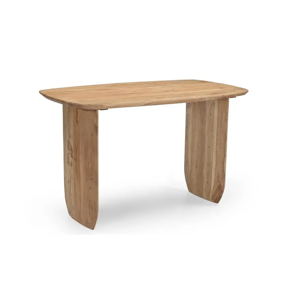 Countertafel Deens Ovaal 150cm - Naturel Acaciahout - Steve