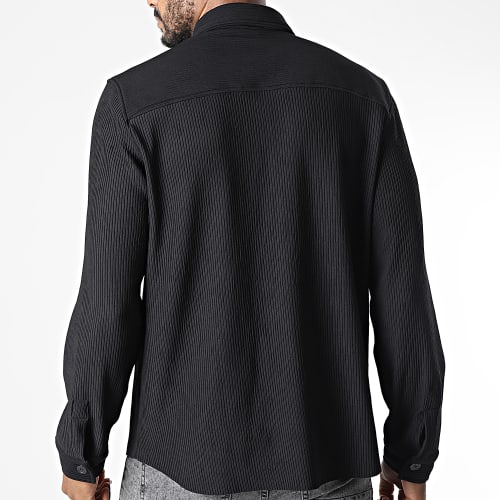 Chemise Manches Longues Noir