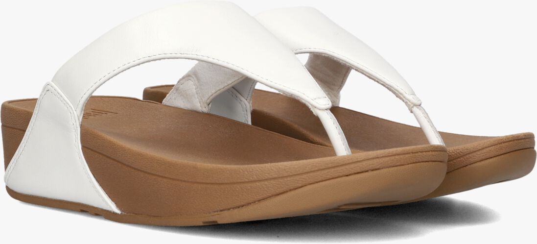 FITFLOP witte fitflop teenslippers lulu leather
