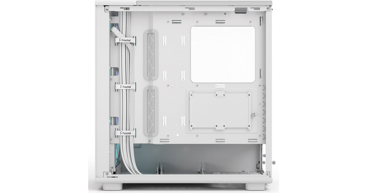 Fractal DesignEpoch RGB midi tower behuizing  (Wit | 2x USB-A | 1x USB-C | RGB | Tempered Glass)