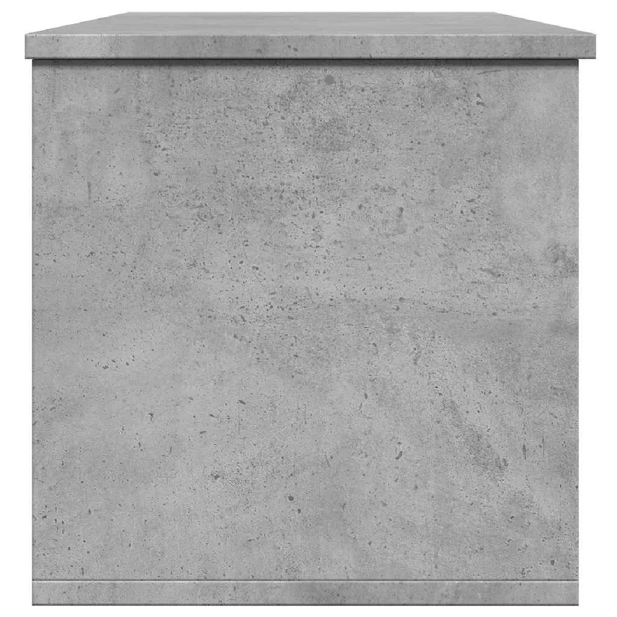 vidaXL Coffre - Gris béton