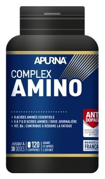 Acides aminés Apurna Complex Amino - 120 comprimés
