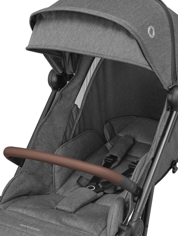 Maxi-Cosi Soho Ultracompacte kinderwagen - vanaf de geboorte tot ca. 4 jaar (0 - 22 kg) - Select Grey