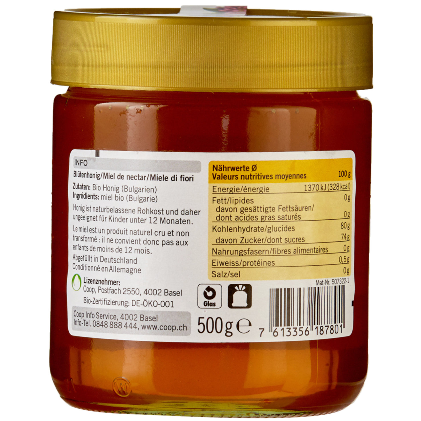 Naturaplan Bio Blütenhonig flüssig
