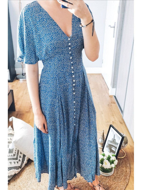 Robe bleue Bogota