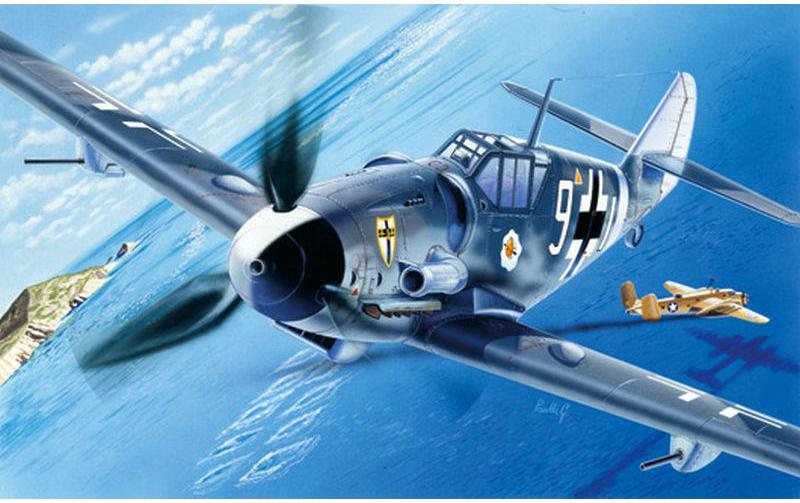 Bausatz Me 109 G/6 1:72Kunststoff Modellbausatz