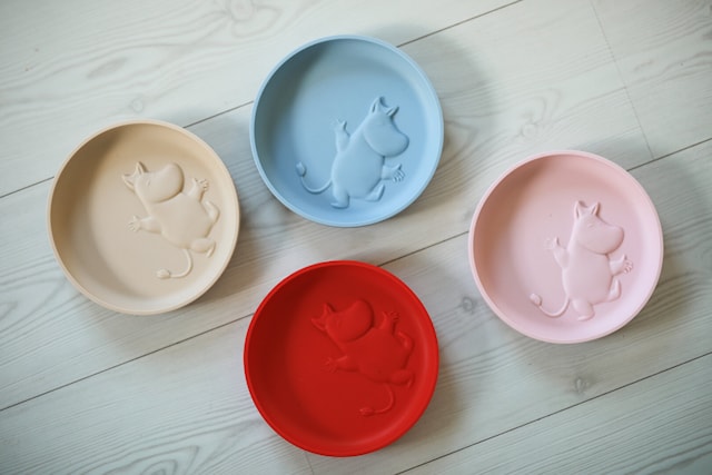 Mummi Silikontallerken med Sugekopp Sky Blue Rätt Start
