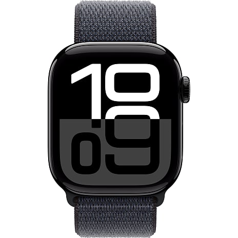 Apple Watch S10 Cell 42 mm - Jet Black Aluminium Sport Loop
