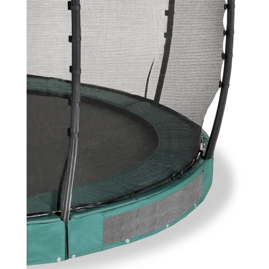 EXIT Allure Premium Bodentrampolin ø 427cm - grün
