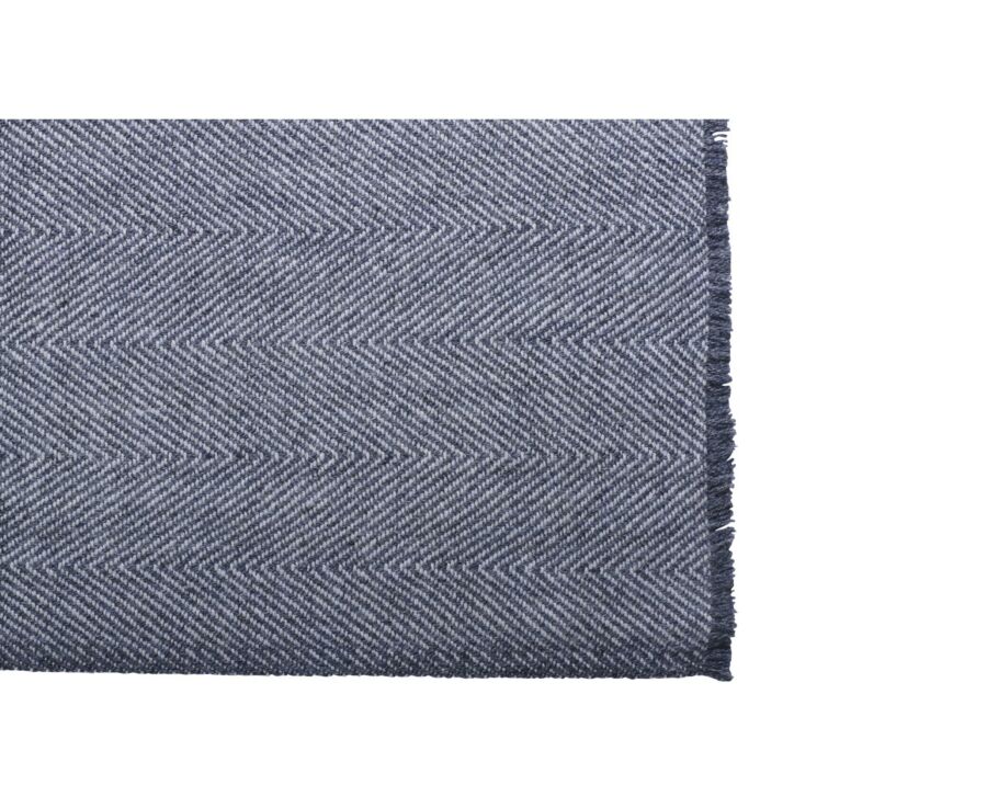Écharpe fine Laine et Cachemire Gris et Ecru