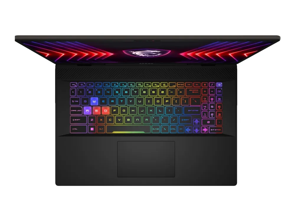 MSI Sword 17 HX B14VGKG-005NEU - Intel Core i7 - i7-14700HX / op til 5.5 GHz - Win 11 Home - GeForce RTX 4070 - 16 GB RAM - 1 TB SSD NVMe - 17