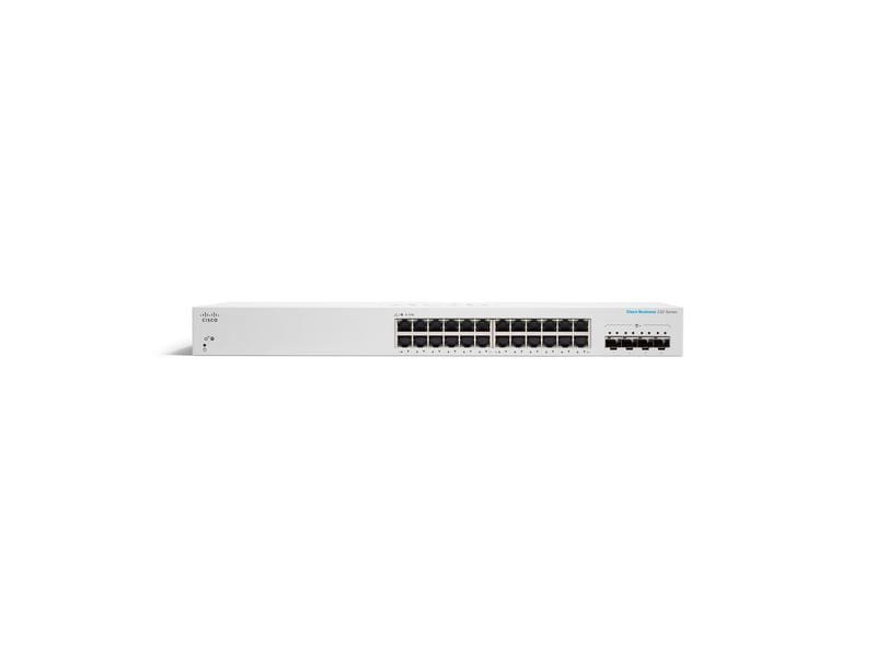 Cisco Switch CBS220-24T-4X 28 Port Cisco Business 220 Serie Smart Switch