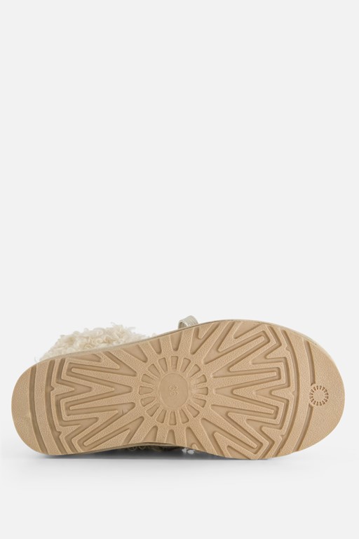Supercracks Snowboots beige Textiel