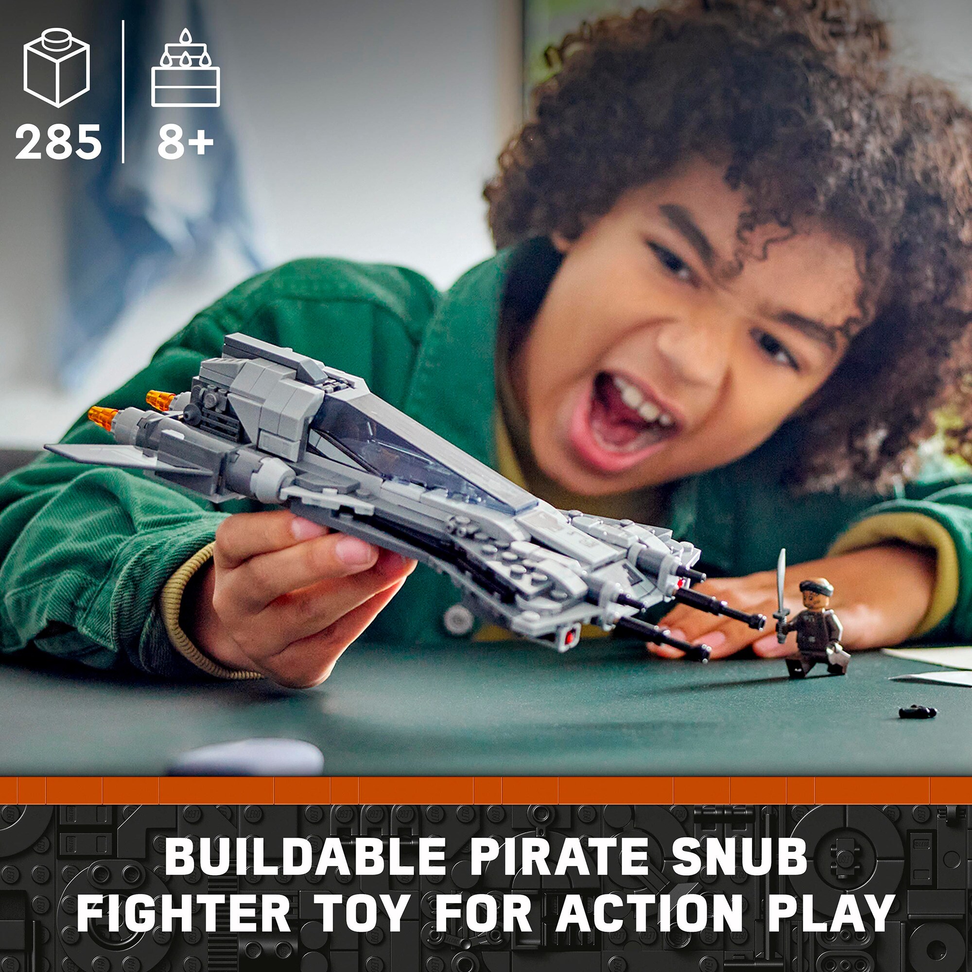 LEGO Konstruktionsspielzeug Star Wars Snubfighter der Piraten