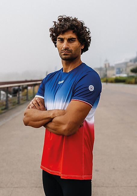 COUREUR DU DIMANCHE - T-SHIRT MC LE DRAPEAU M
