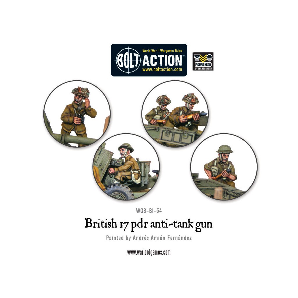 Bolt Action - British - British Army 17 Pdr Anti-Tank Gun
