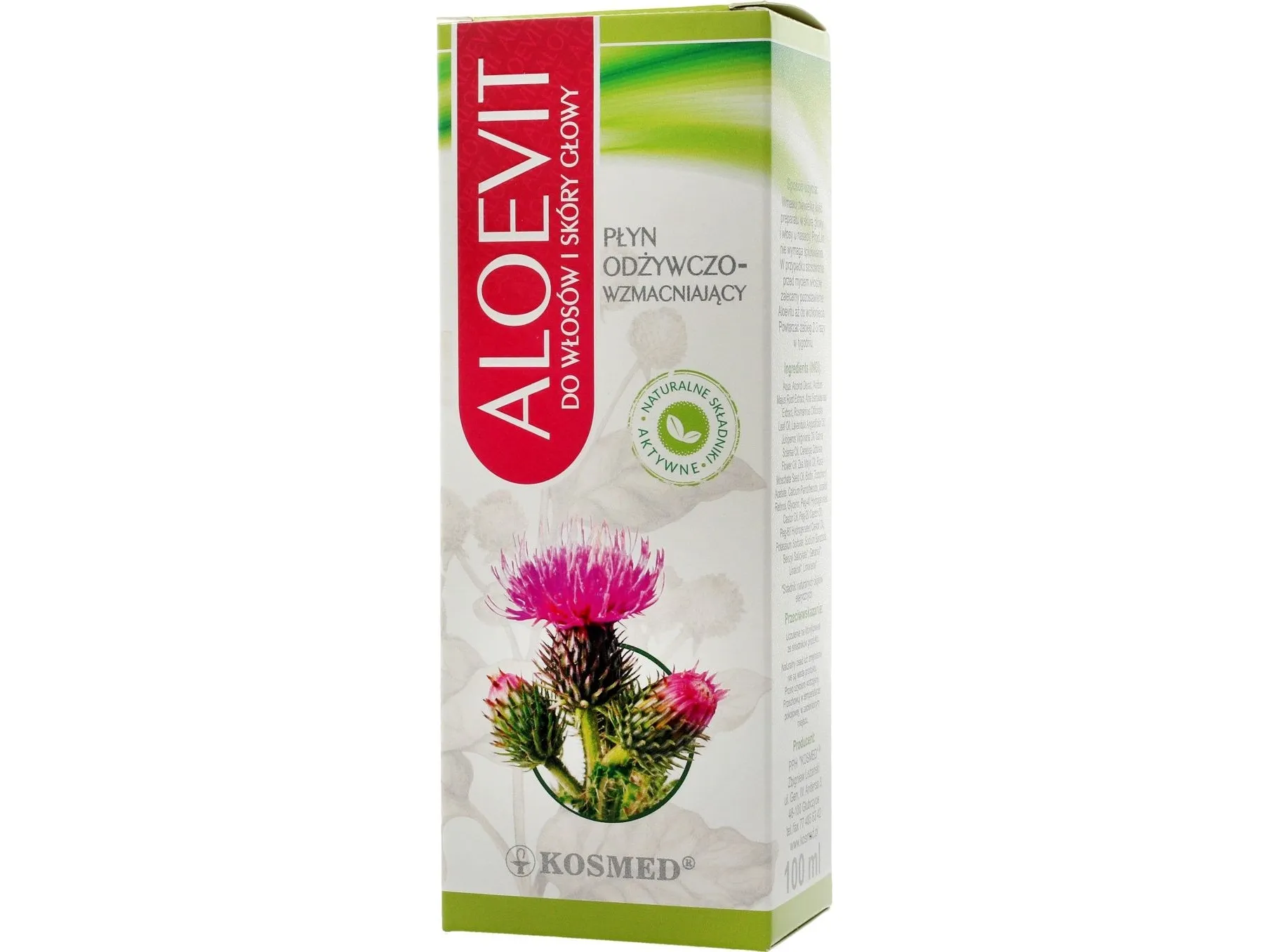 Kosmed Aloevit Nourishing and Strengthening Lotion for hair and scalp 100ml