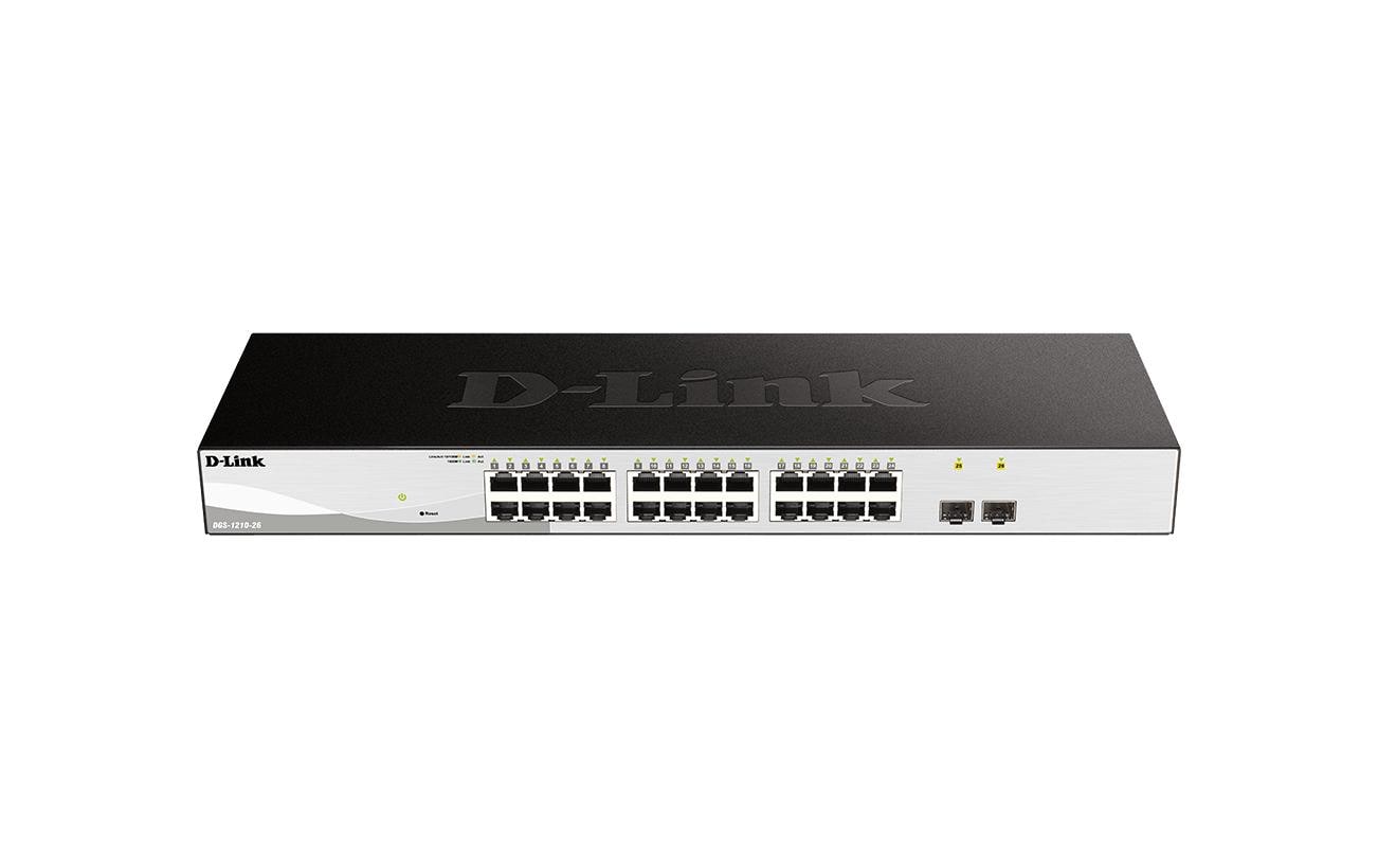Switch DGS-1210-26 26 Port<br>D-Link DGS-1210 Serie Smart+ Managed Gigabit-Switches