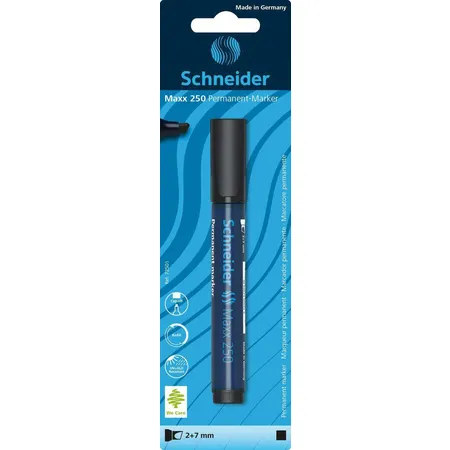 Schneider Permanentmarker Maxx 250, schwarz