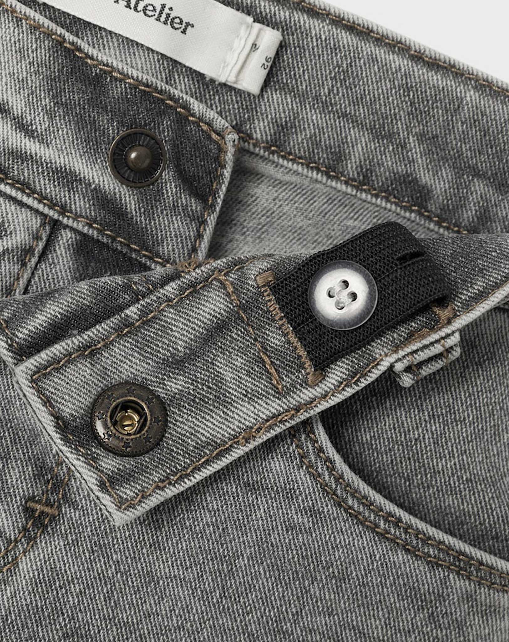 Jeans NMMRYAN REG 4204-IN in light grey denim