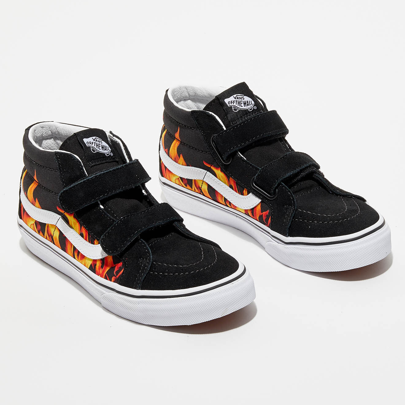 Vans Sneakers en Cuir & Textile SK8-Mid Reissue V noires