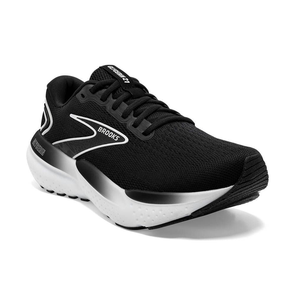 brooks glycerin 21 110419 090 black grey white