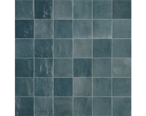 Wandtegel Marazzi Zellige Petrolio glanzend 10x10cm