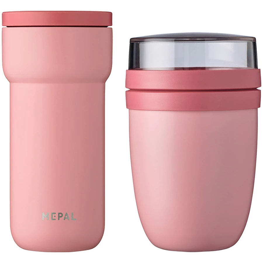 Mepal Thermo-Lunchset Ellipse 2er Set pink