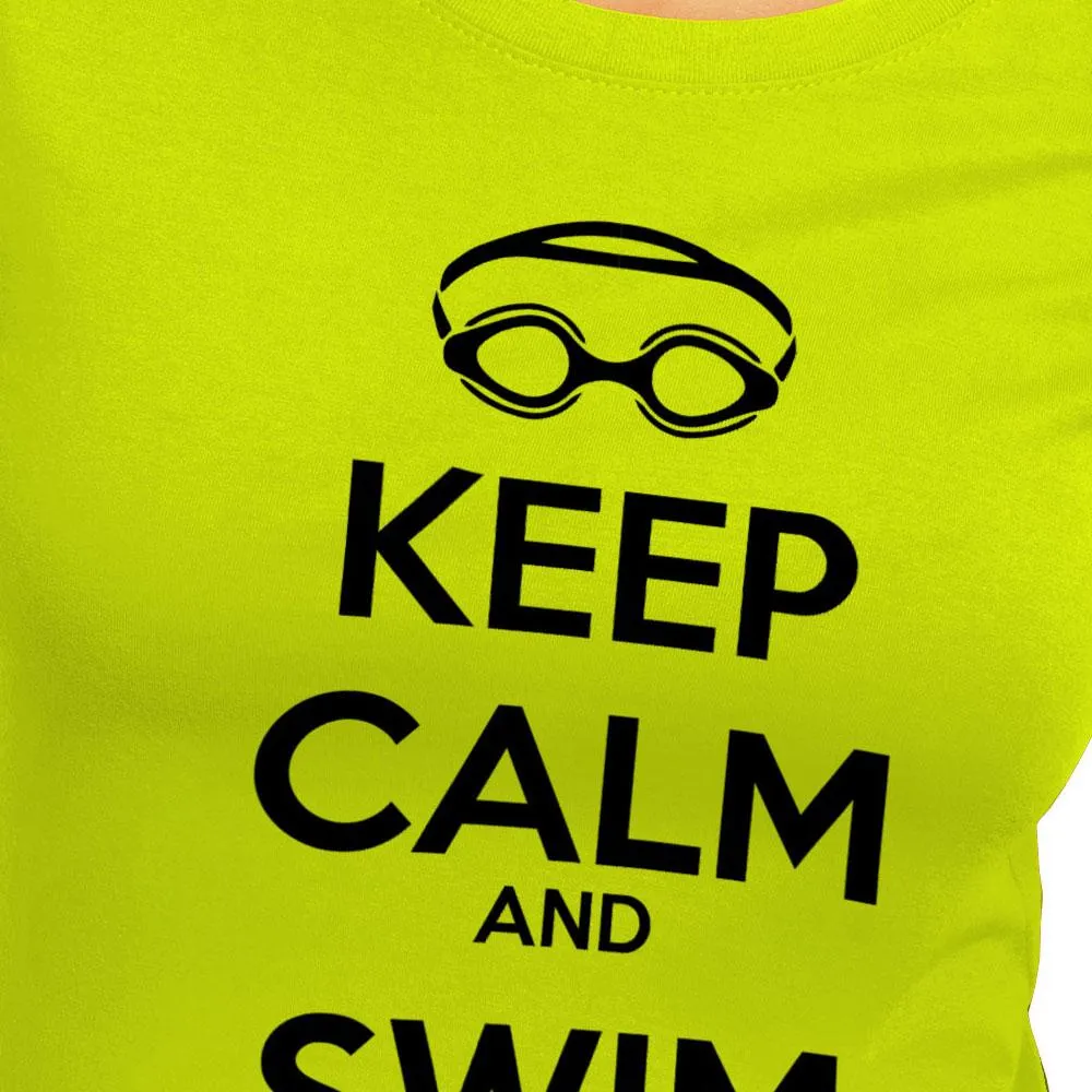 Kruskis Keep Calm And Swim kurzarm-T-shirt